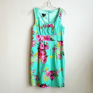 Spense floral sleeveless dress